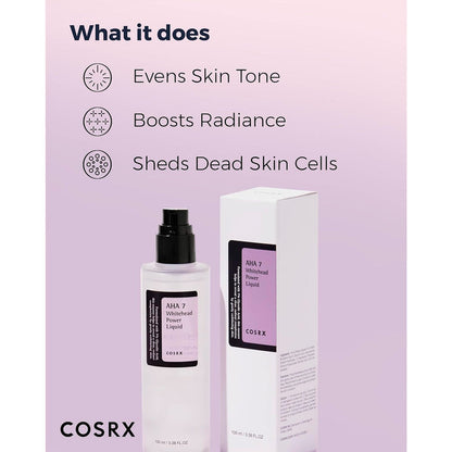 Cosrx AHA 7 Whitehead Power Liquid 3.38oz/ 100ml