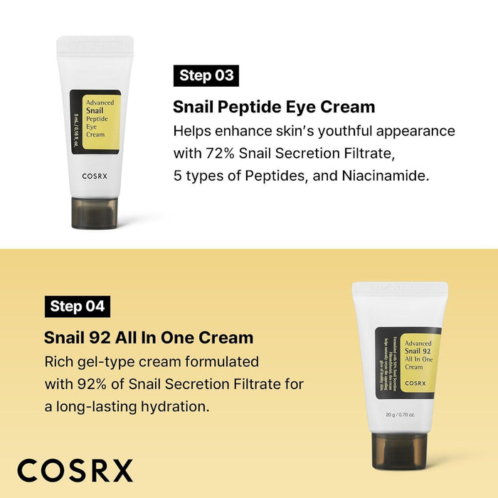 COSRX All About Snail Facial Care Kit
