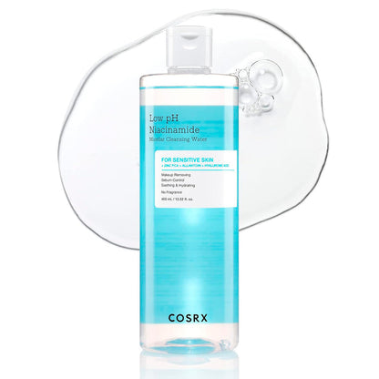 Cosrx Low pH Niacinamide Micellar Cleansing Water 13.5oz/ 400ml