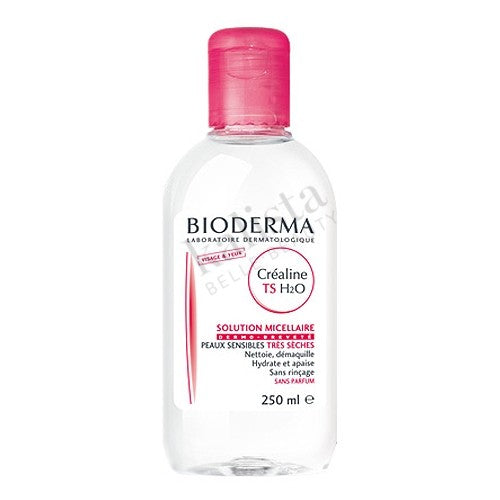 Créaline H2O Ultra-Mild Non-Rinse Cleanser for Face & Eyes (Very Dry Sensitive Skin)