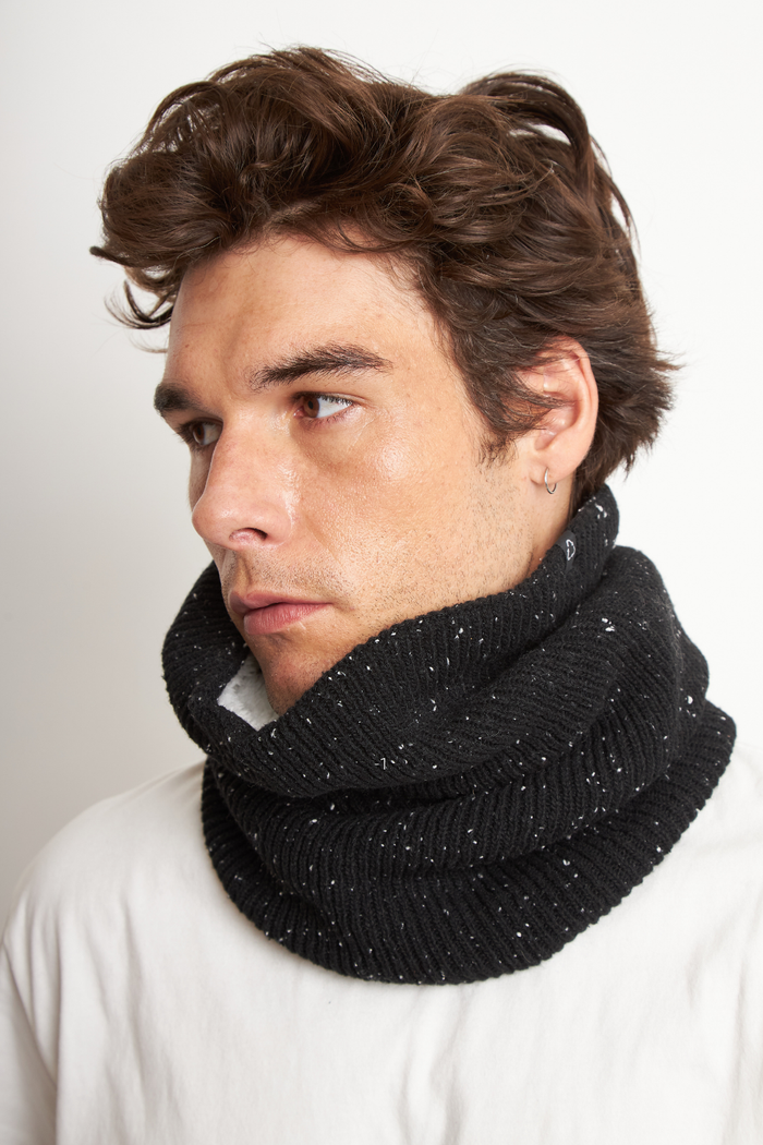 Cuello Lua Reciclado Negro