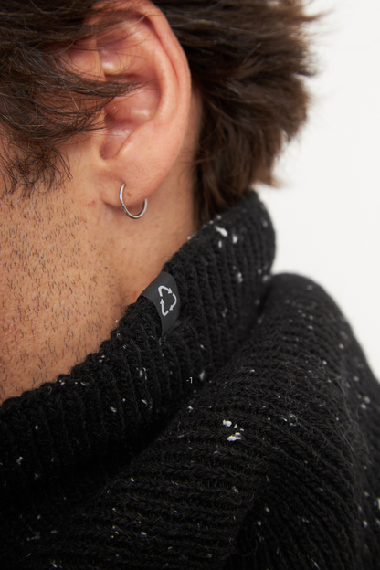 Cuello Lua Reciclado Negro
