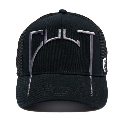 Cult of Individuality Black Arch Logo Trucker