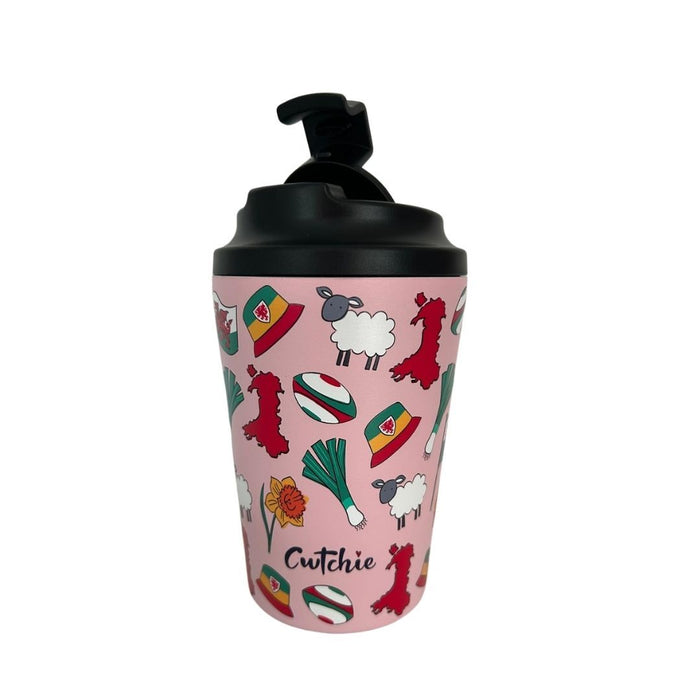 'Cwtchie' - Travel Mug (Pink)