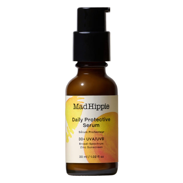 Pump Bottle of Mad Hippie Daily Protective Serum SPF 30 30ml