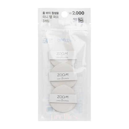 DAISO Daiso x Zoom by Jung Saem Mool Mini Tab Puff (3pcs/bag)