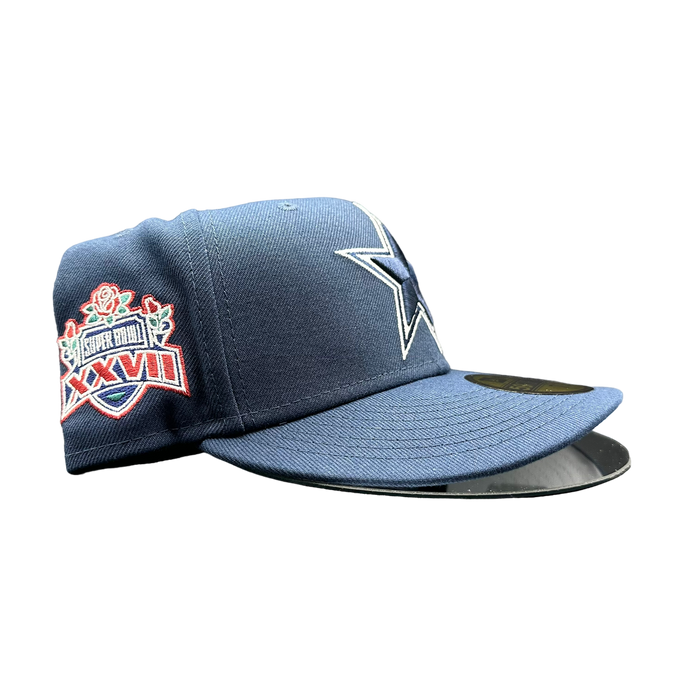 Dallas Cowboys Navy SB XXVII Fitted
