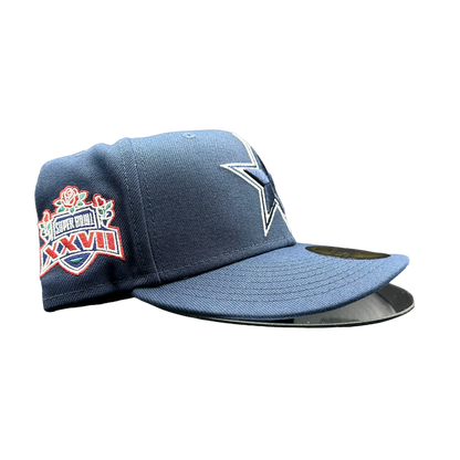 Dallas Cowboys Navy SB XXVII Fitted