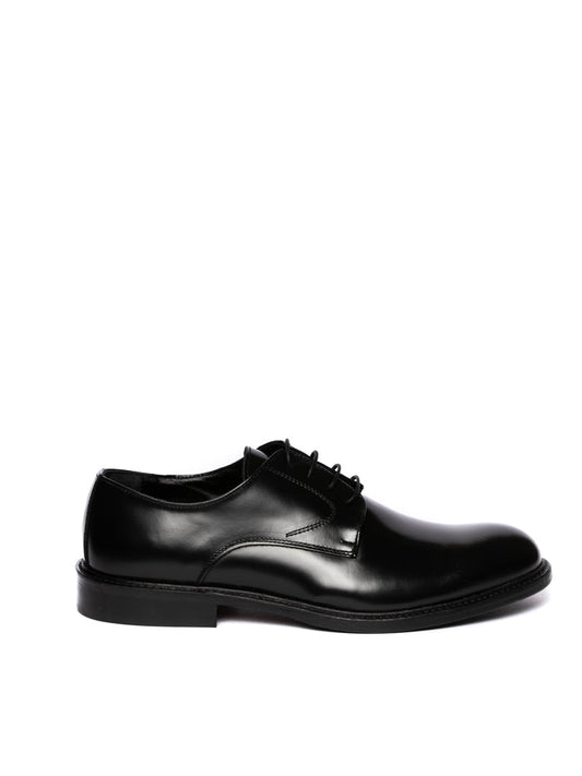 PICCADILLY derby pelle nero 30020 ABRAS-NERO