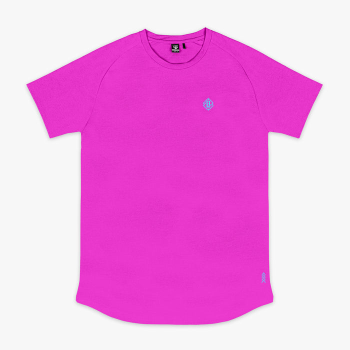 Pink Diamond Tech Cotton Candy Pink youth graphic tee — front view