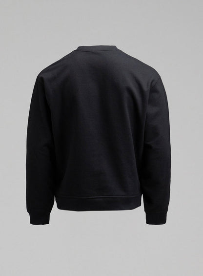 Hem Cut Out Image of Dissident Jumper In Obsidian Black (GM)