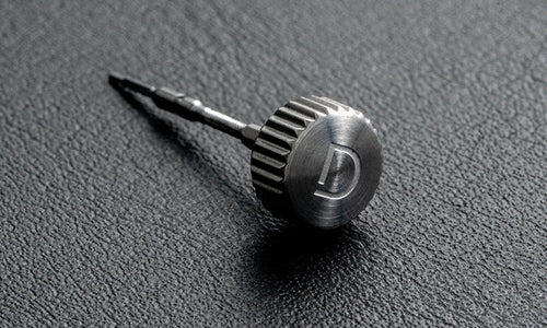 Diver Silver Crown and Stem - TMI NH35 (CN-DV-NH-SS)