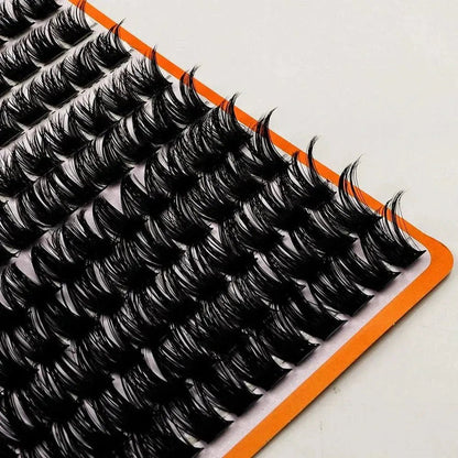 DIY Lash Cluster LC20 D curl 10-16MIX| Swaniya Lashes