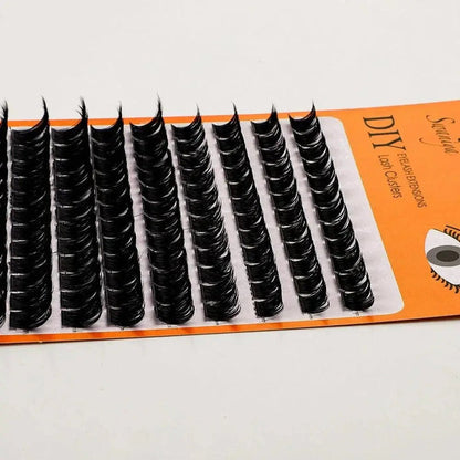 DIY Lash Cluster LC20 D curl 10-16MIX| Swaniya Lashes