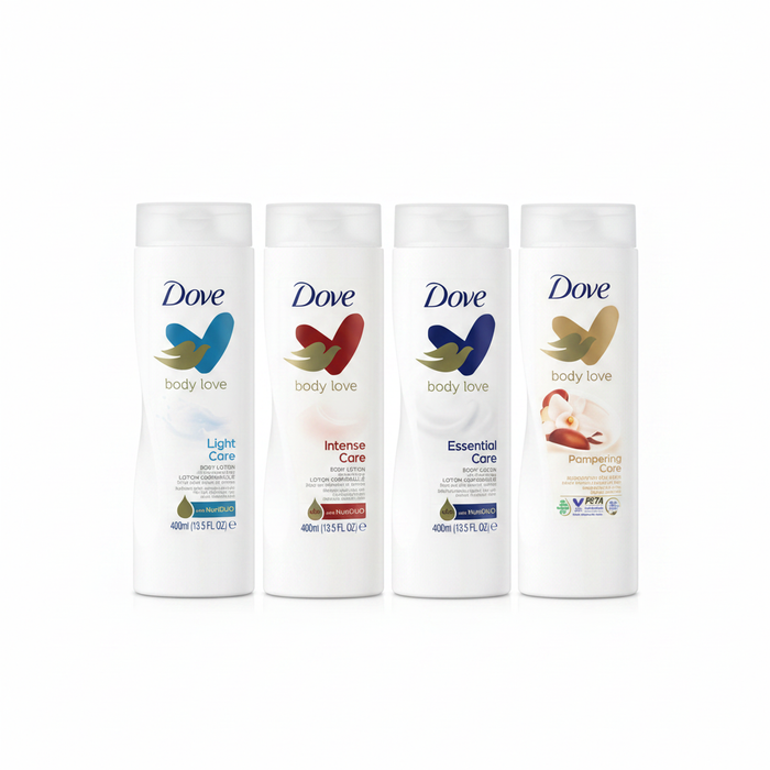 Dove Body Love Body Lotion 400ml - white background clean product shot