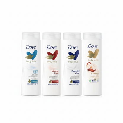 Dove Body Love Body Lotion 400ml - white background clean product shot