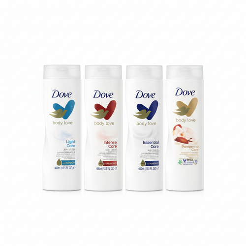 Dove Body Love Body Lotion 400ml - white background clean product shot