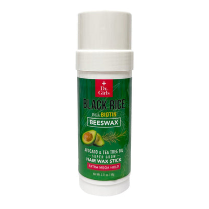 Dr.Girls Rice Water Extra Mega Hold Hair Beeswax Stick 2.11oz/ 60g - ikatehouse