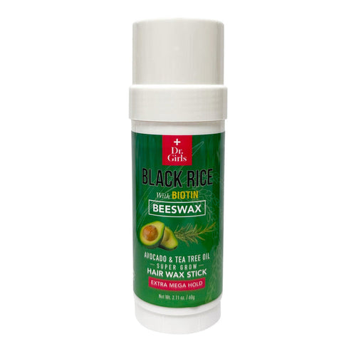 Dr.Girls Rice Water Extra Mega Hold Hair Beeswax Stick 2.11oz/ 60g - ikatehouse