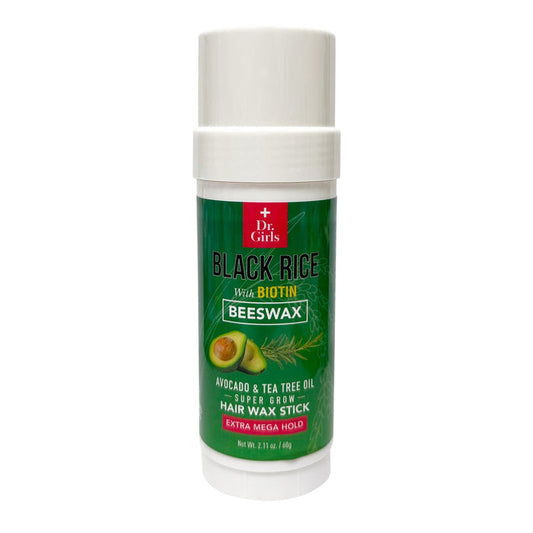 Dr.Girls Rice Water Extra Mega Hold Hair Beeswax Stick 2.11oz/ 60g - ikatehouse