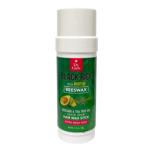 Dr.Girls Rice Water Extra Mega Hold Hair Beeswax Stick 2.11oz/ 60g - ikatehouse