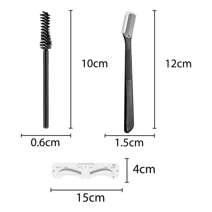 EELHOE Eyebrow Stamp Set Natural Quick Eyebrow Stencil Makeup EELHOE COSMETICS