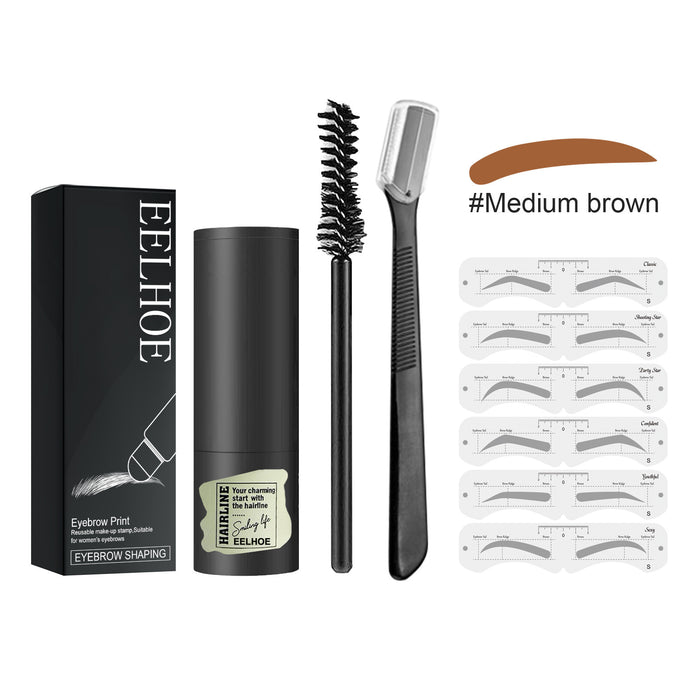 Eyebrow Print Set Medium Brown