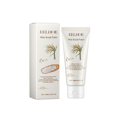 EELHOE Rice Scrub Foam – Brightening & Whitening Lotion EELHOE COSMETICS