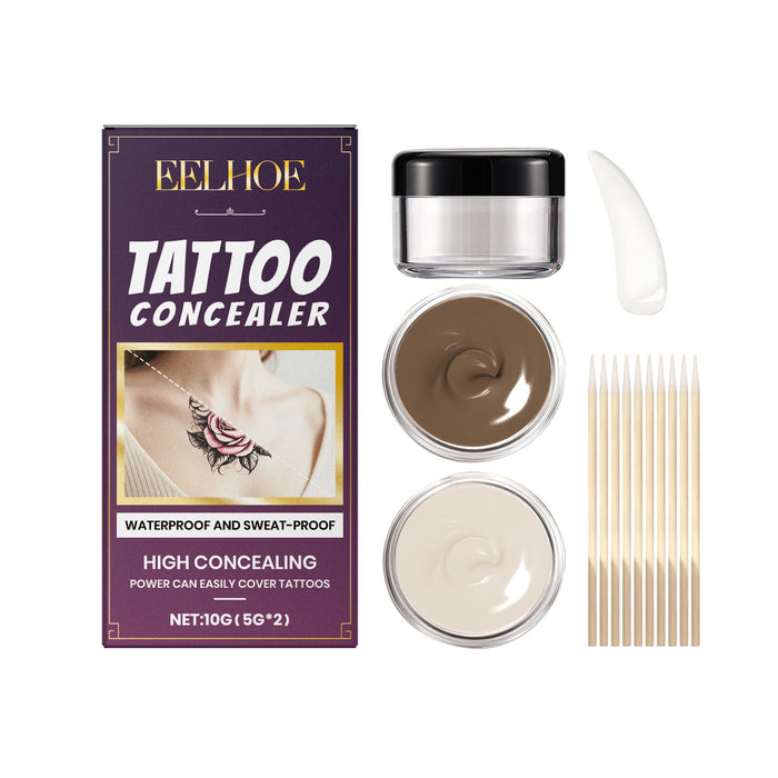 EELHOE Tattoo Concealer Suit – Full Coverage Waterproof Tattoo Cover Kit Tattoo Concealer Suit EELHOE COSMETICS