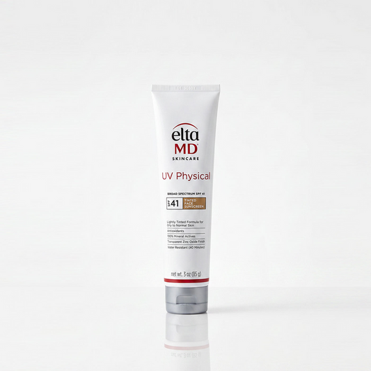 Eltma MD UV Physical sunscreen tube on a white background