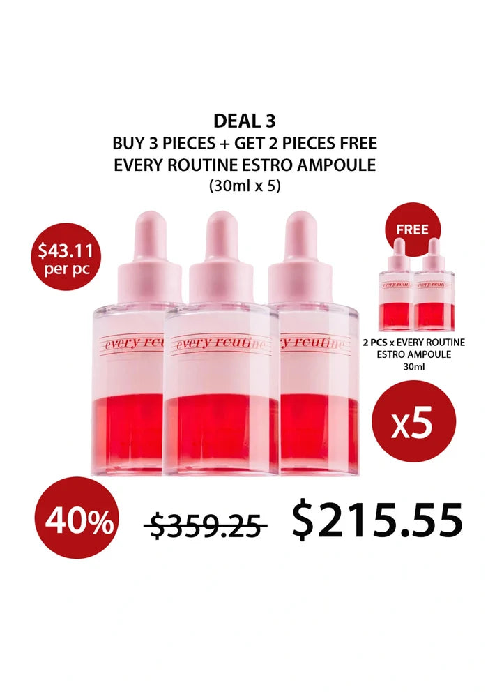 (BUY 3+2 FREE) EVERY ROUTINE ESTRO AMPOULE