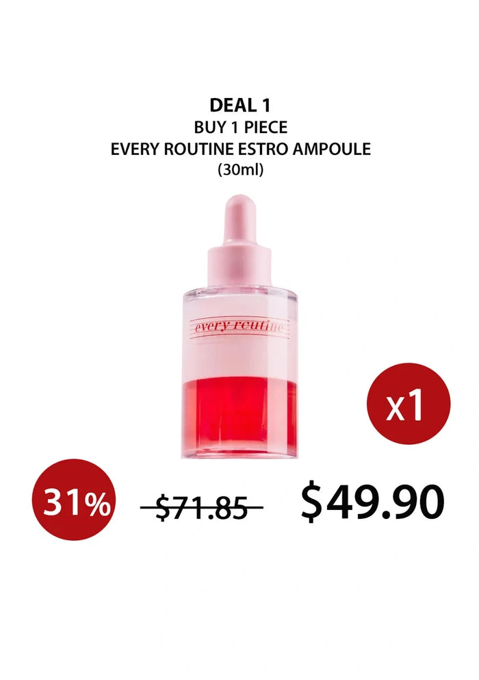(BUY 1) EVERY ROUTINE ESTRO AMPOULE