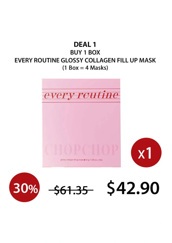 (BUY 1) EVERY ROUTINE GLOSSY COLLAGEN MASK