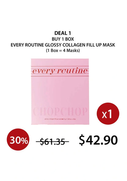 (BUY 1) EVERY ROUTINE GLOSSY COLLAGEN MASK