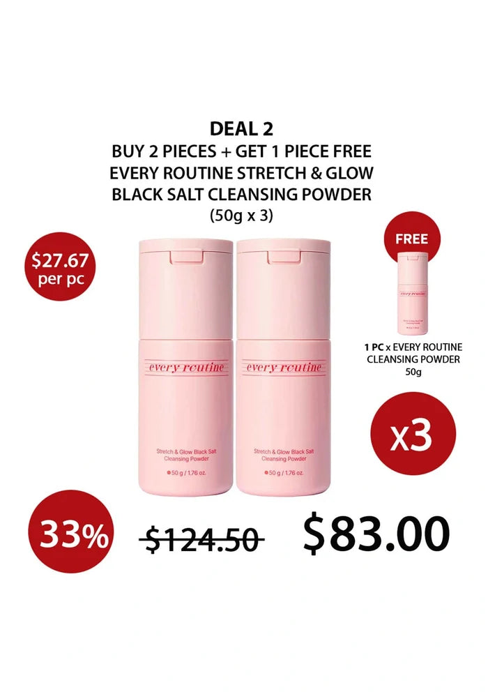 (BUY 2+1 FREE)  EVERY ROUTINE CLEANSING POWDER