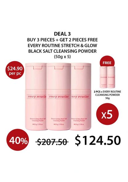 (BUY 3+2 FREE)  EVERY ROUTINE CLEANSING POWDER