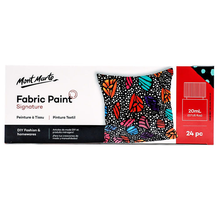 Fabric Paint Set Signature 24pc x 20ml (0.7 US fl.oz)