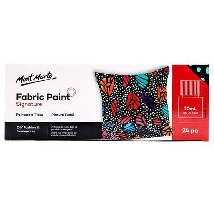Fabric Paint Set Signature 24pc x 20ml (0.7 US fl.oz)