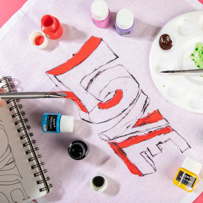 Fabric Paint Signature 12pc x 20ml (0.7 US fl.oz)