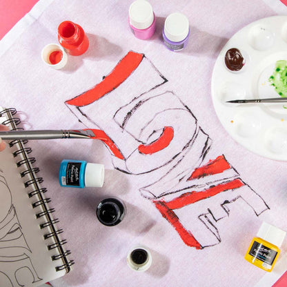 Fabric Paint Signature 12pc x 20ml (0.7 US fl.oz)