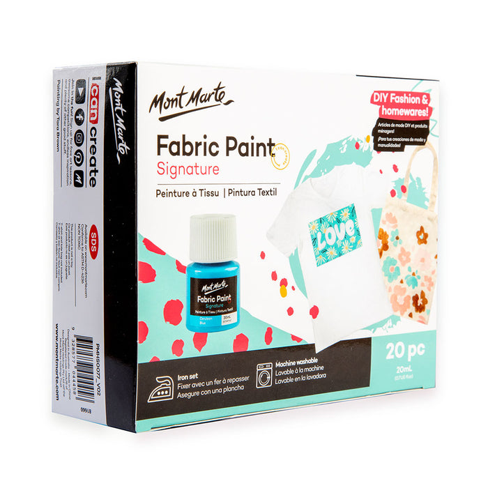 Fabric Paint Signature 20pc x 20ml (0.7 US fl.oz)