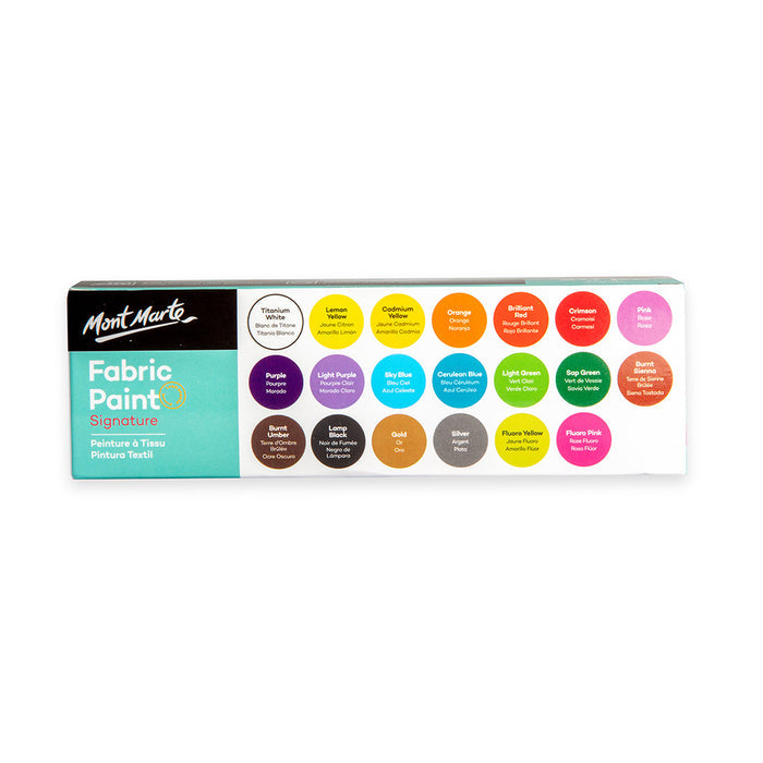 Fabric Paint Signature 20pc x 20ml (0.7 US fl.oz)