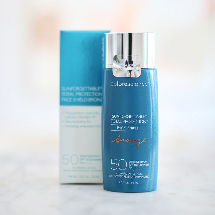 Sunforgettable Total Protection Face Shield Bronze SPF 50 - Clover Skin Bar