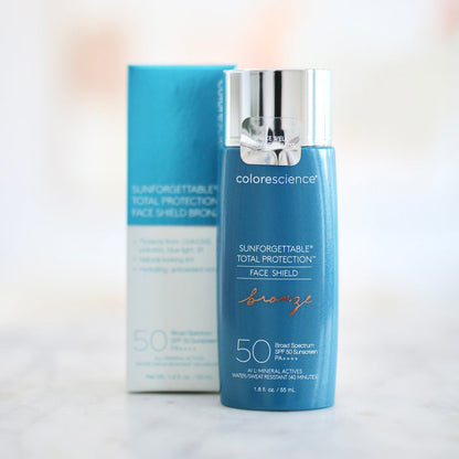 Sunforgettable Total Protection Face Shield Bronze SPF 50 - Clover Skin Bar