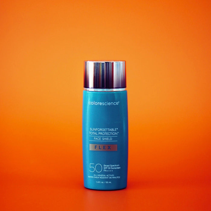 Product photo of Colorescience Face Shield Flex Tinted Mineral Sunscreen for sale at Clover Skin Bar in Lindon Utah