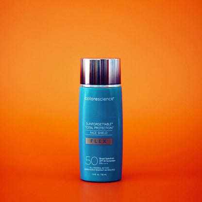 Product photo of Colorescience Face Shield Flex Tinted Mineral Sunscreen for sale at Clover Skin Bar in Lindon Utah