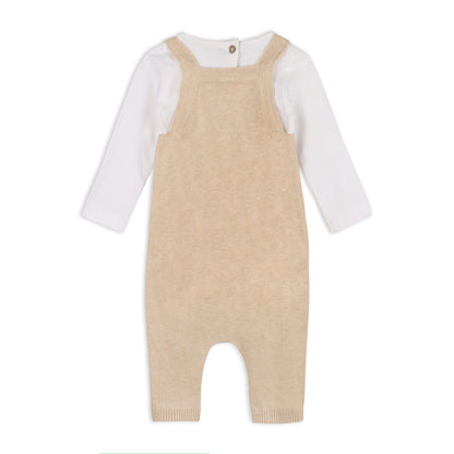 Farm Embroidered Baby Overall & Bodysuit Set (Organic Cotton)