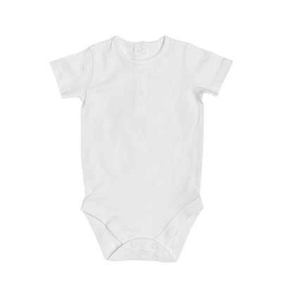 Short Sleeve Organic Cotton Baby Bodysuit