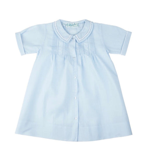 Feltman Blue Tucked Folded Daygown