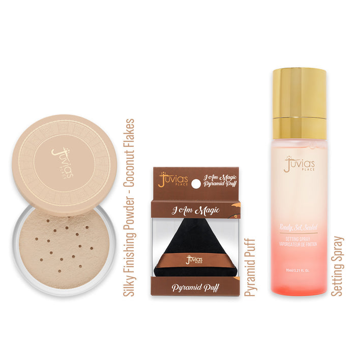 Coconut Flakes + Magic Puffs + Setting Spray